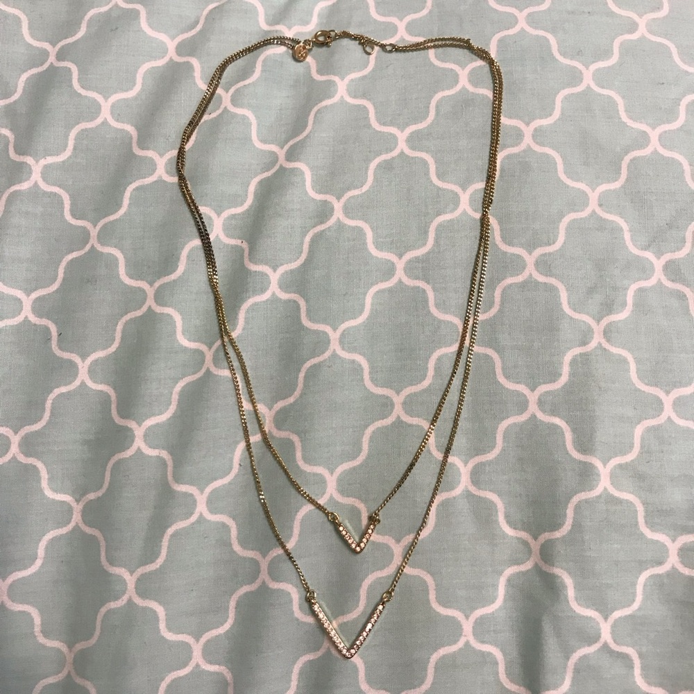 NWOT VS layered necklace